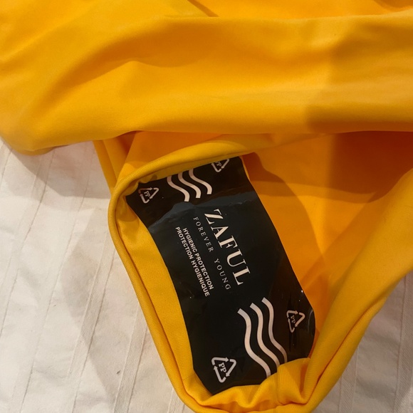 Zaful Yellow Bikini XL NWT - Picture 7 of 9